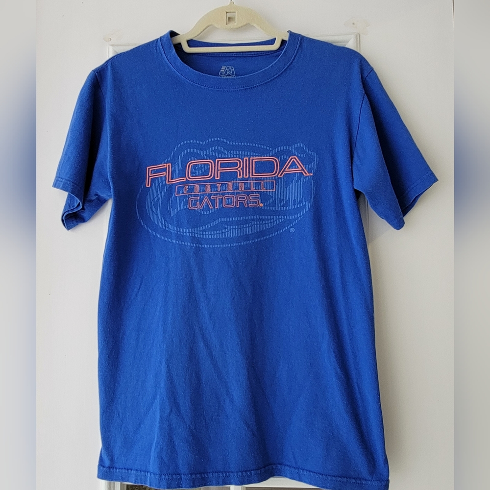 Florida Gators football blue Tshirt size small